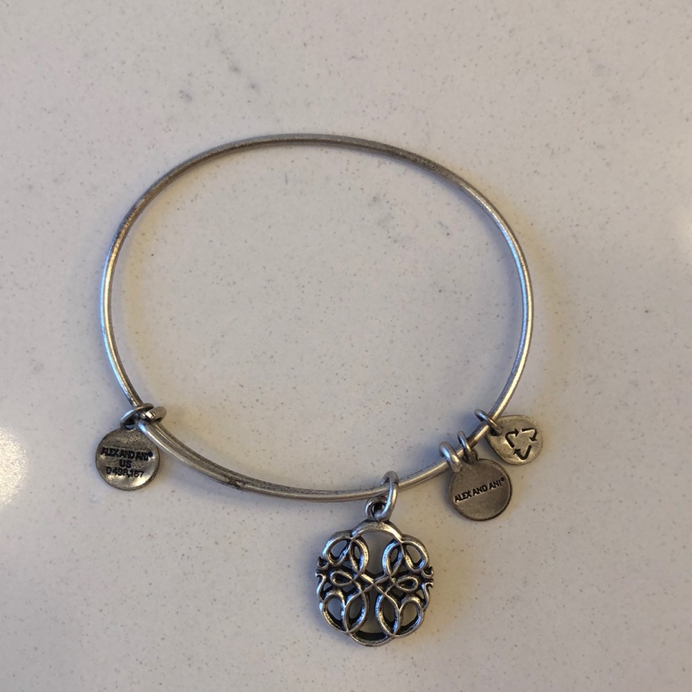 Alex and Ani Silver Bracelet